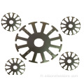 Accessoires de moteur Chuangjia, feuille de stator de rotor de moteur, pièces de coupe métalliques